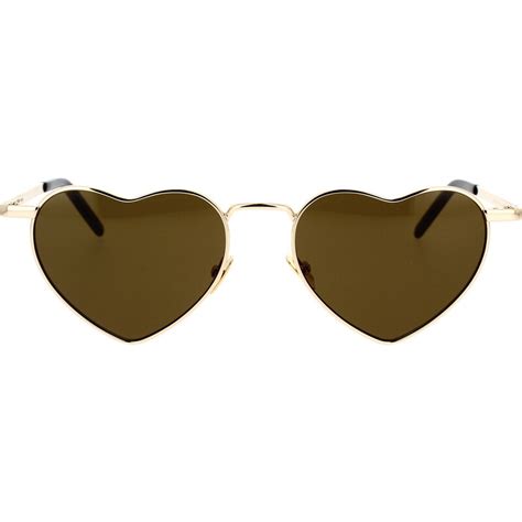 occhiali cuore ysl|Occhiali da Sole a Cuore Saint Laurent New Wave SL 301 .